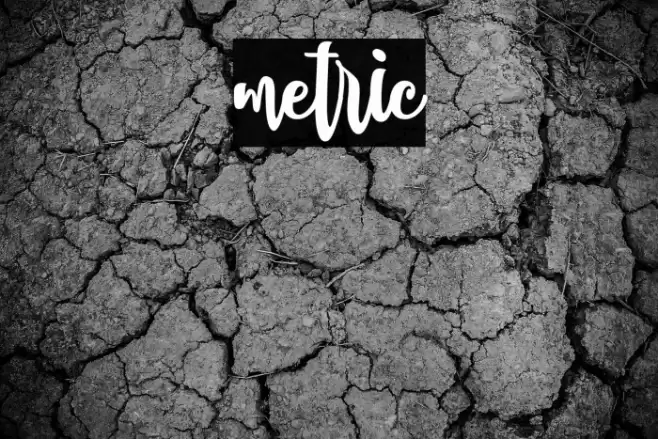 metric Font examples