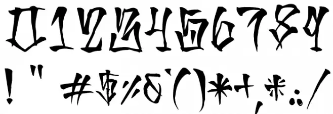 mexaking Font OTHER CHARS