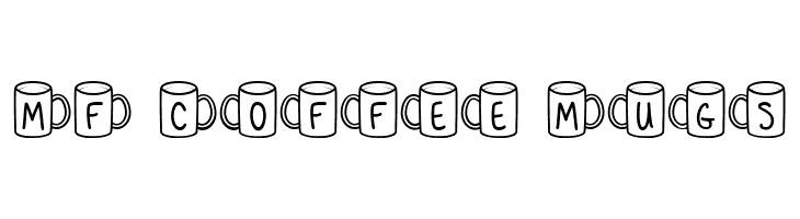 MF Coffee Mugs لخطوط تنزيل