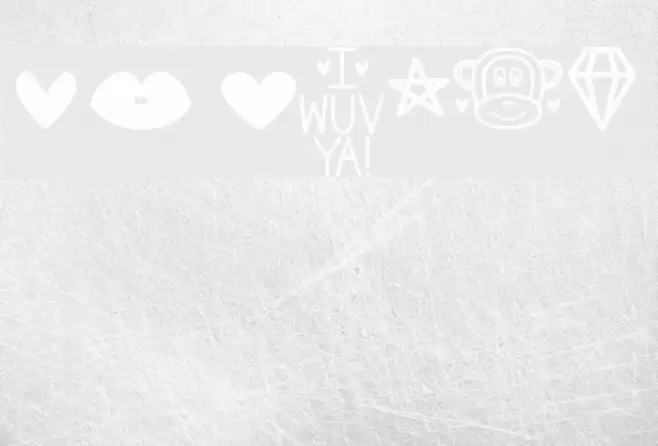 MF Dings 2 Font examples