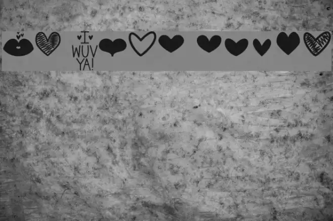 MF Love Dings Font examples