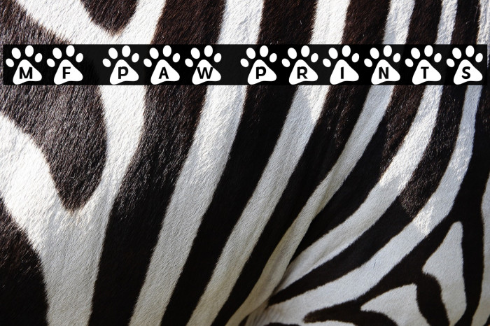MF Paw Prints Example 1
