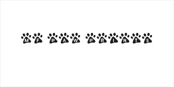 MF Paw Prints Logo