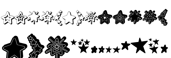 MF Star Dings 2 Regular Font OTHER CHARS