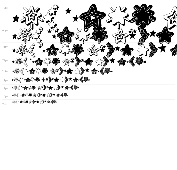 MF Star Dings 2 Regular Waterfall