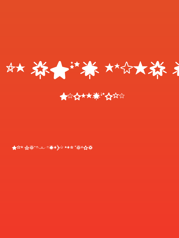 MF Star Dings Regular Poster