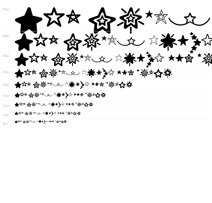 MF Star Dings Regular Waterfall