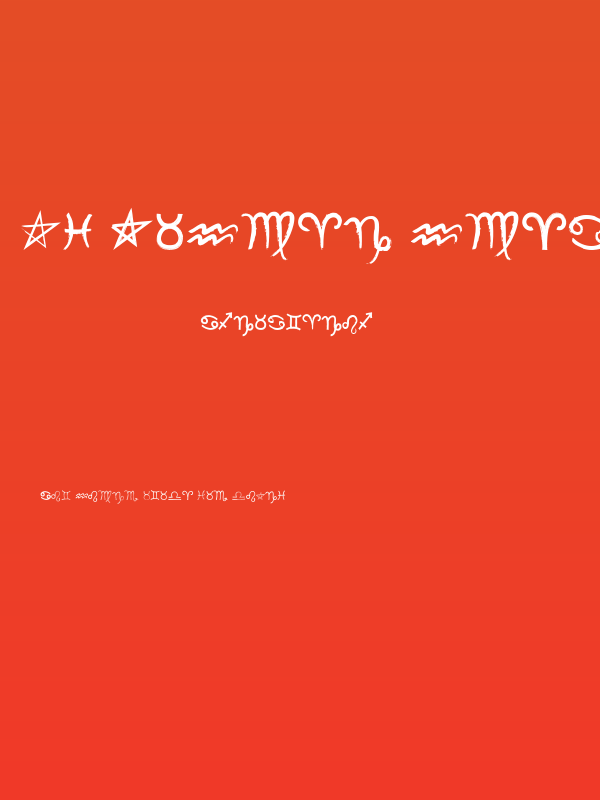 MF Zodiac Dings Poster