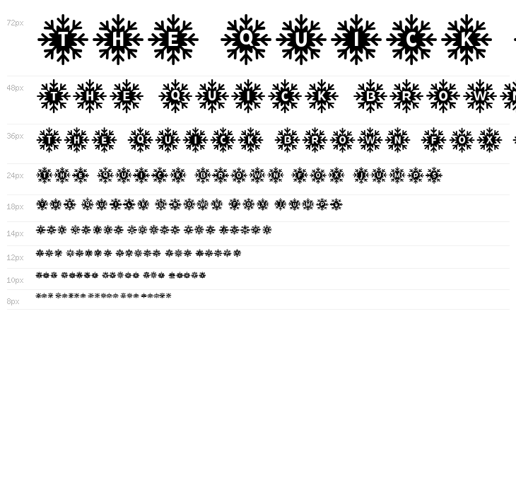 MFSnowflakes Waterfall