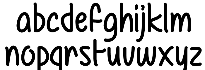 Mf Air Balloon Font LOWERCASE
