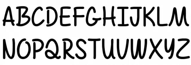 Mf Air Balloon Font Litere mari