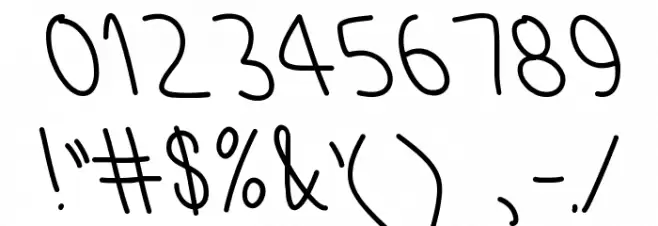 Mf Autumn Breeze Font OTHER CHARS