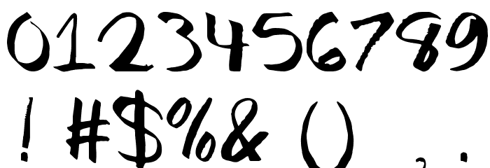 Mf Break The Rules Font OTHER CHARS