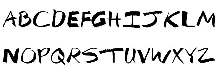 Mf Break The Rules Font LOWERCASE