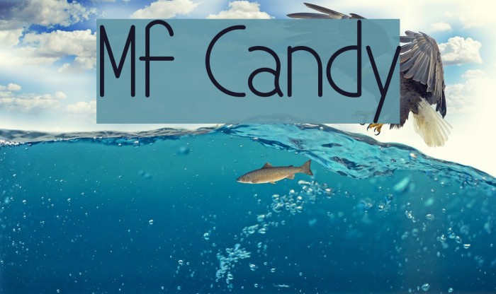 Mf Candy Font examples