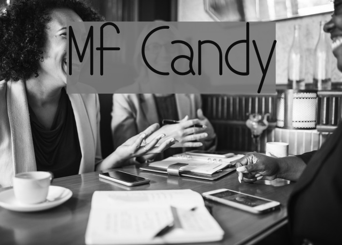 Mf Candy Font examples