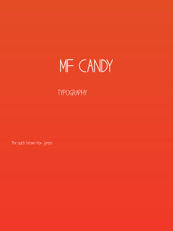 Mf Candy Poster
