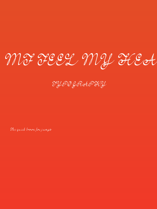 Mf Feel My Heart Poster