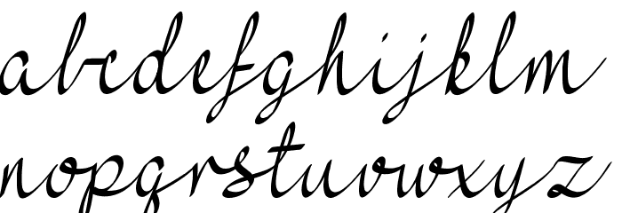 Mf Feel My Heart Font LOWERCASE