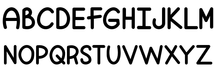 Mf Fine Again Font UPPERCASE