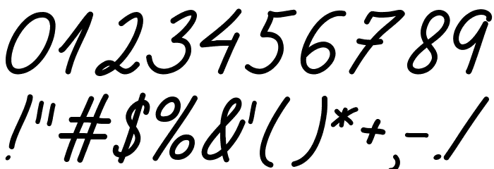Mf Foxes In Love Font OTHER CHARS