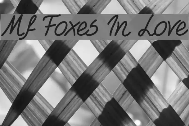 Mf Foxes In Love Example 1