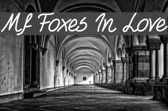 Mf Foxes In Love Example 2