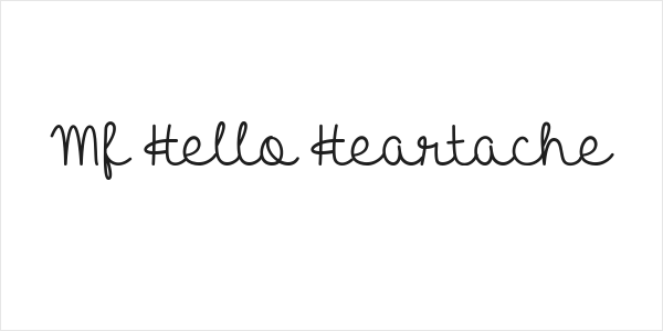 Mf Hello Heartache Logo