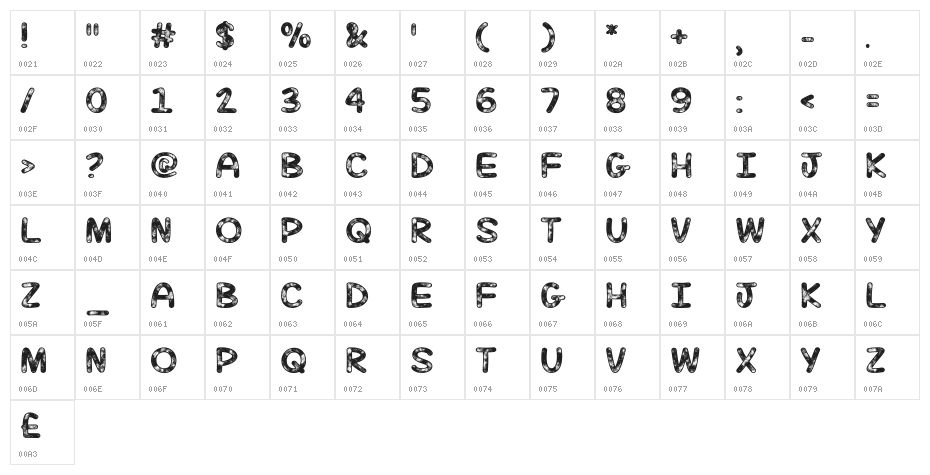 Mf July Sky Character Map