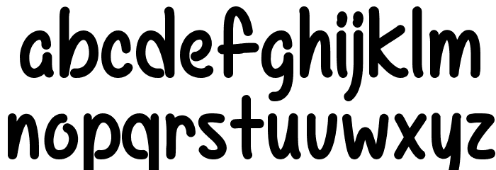 Mf Kazincbarcika Font LOWERCASE