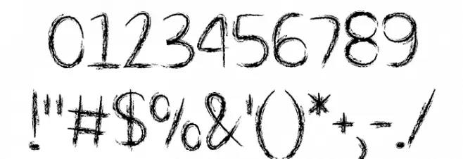 Mf Killing Loneliness Font OTHER CHARS