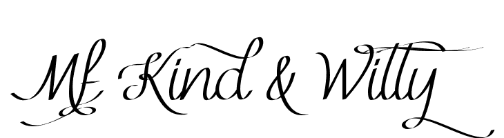 Mf Kind & Witty  免费字体下载