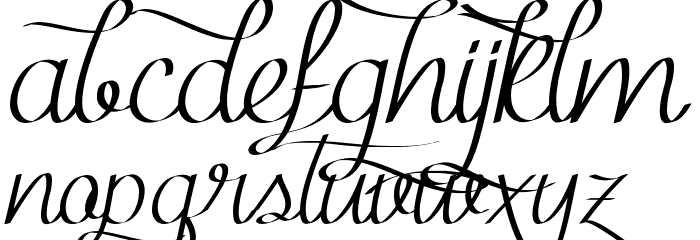 Mf Kind & Witty Font LOWERCASE