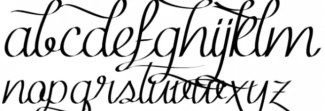 Mf Kind & Witty Font LOWERCASE