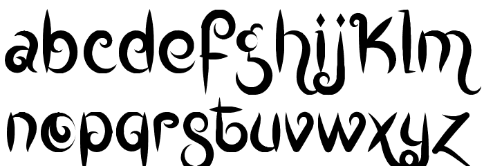 Mf Kings & Queens Font LOWERCASE