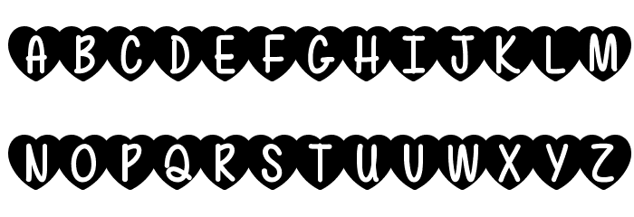 Mf Love Is Awesome 2 Font LOWERCASE