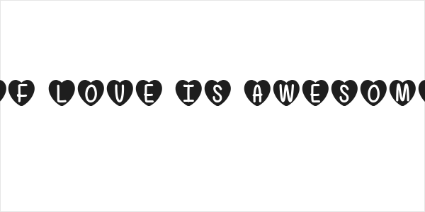 Mf Love Is Awesome Logo
