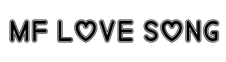 Mf Love Song Font