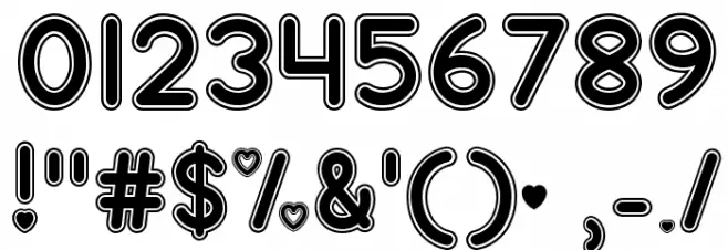 Mf Love Song Font OTHER CHARS