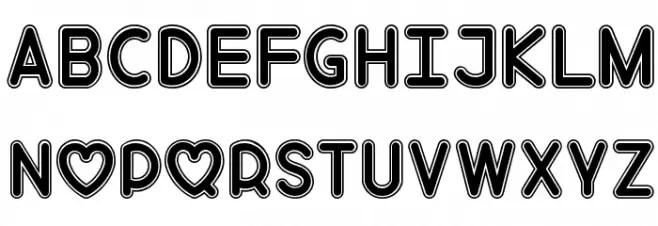 Mf Love Song Schriftart Groß