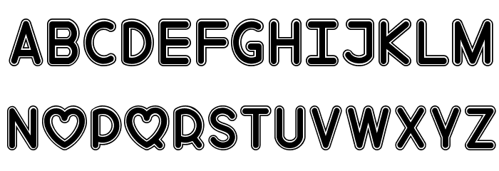 Mf Love Song Font LOWERCASE