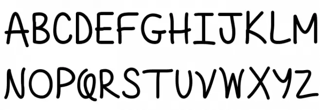 Mf Quirky & Messy Шрифта ВЕРХНИЙ