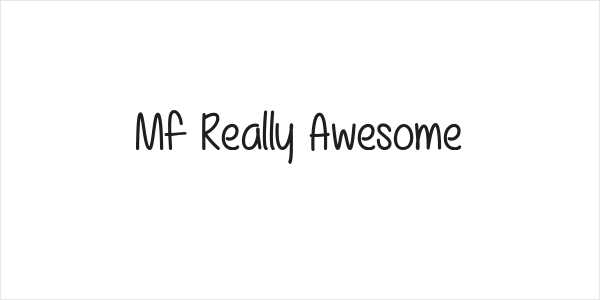 Mf Really Awesome Logo