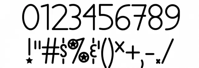 Mf Rebel Chick Font OTHER CHARS