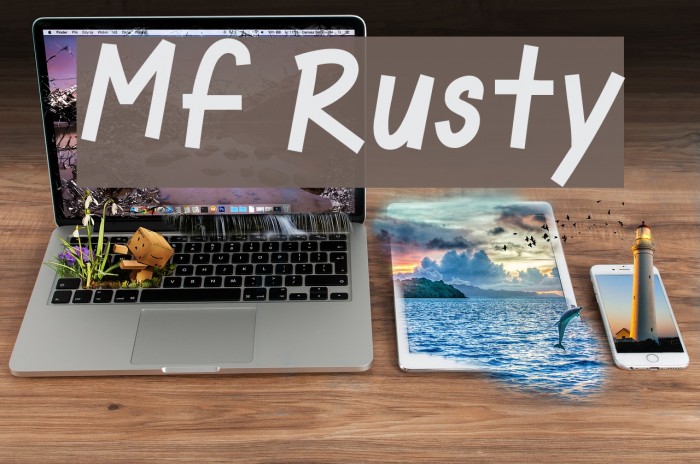 Mf Rusty Font examples