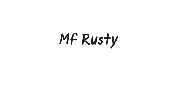 Mf Rusty Logo