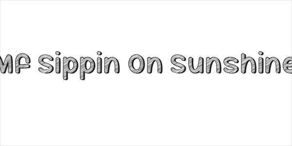 Mf Sippin On Sunshine Logo