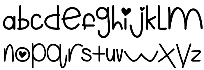 Mf Still Kinda Ridiculous 2 Font LOWERCASE