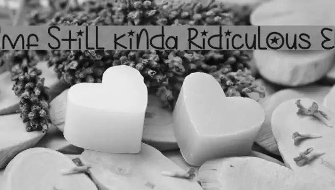 Mf Still Kinda Ridiculous 3 Font examples