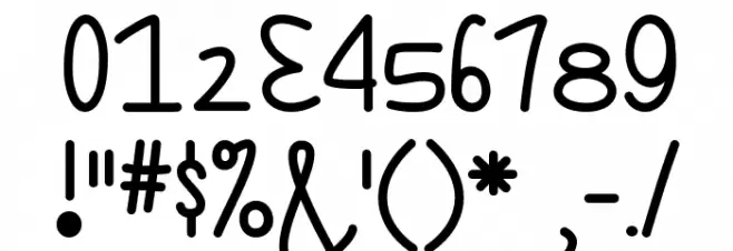 Mf Still Kinda Ridiculous Font OTHER CHARS